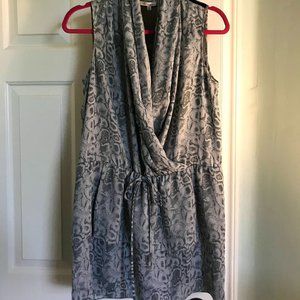 EUC RACHEL Rachel Roy Dress with Sheer Black Back